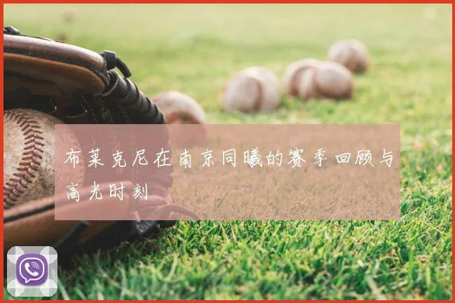 布莱克尼在南京同曦的赛季回顾与高光时刻